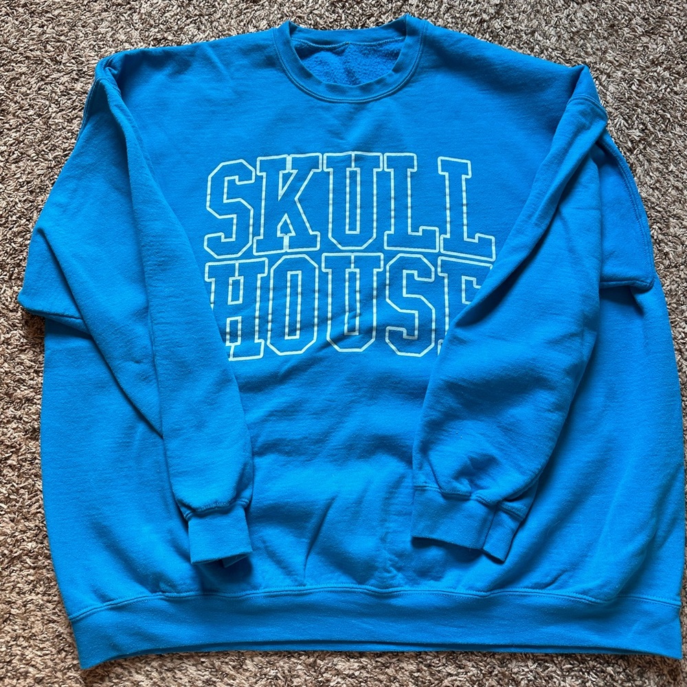 Skullhouse pullover sweatshirt